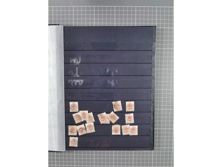 1868/1902 (ca.), large mint never hinged/unused and used balance collection with plenty of covers and postal stationery cards