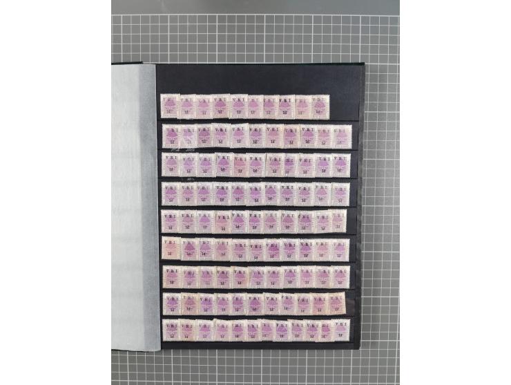 1868/1902 (ca.), large mint never hinged/unused and used balance collection with plenty of covers and postal stationery cards