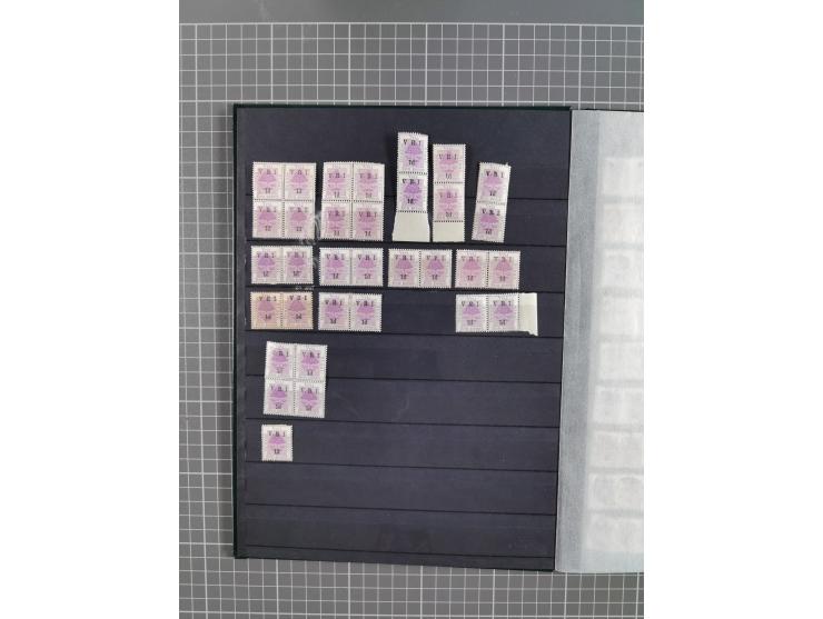 1868/1902 (ca.), large mint never hinged/unused and used balance collection with plenty of covers and postal stationery cards