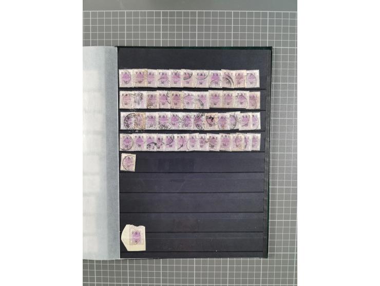 1868/1902 (ca.), large mint never hinged/unused and used balance collection with plenty of covers and postal stationery cards