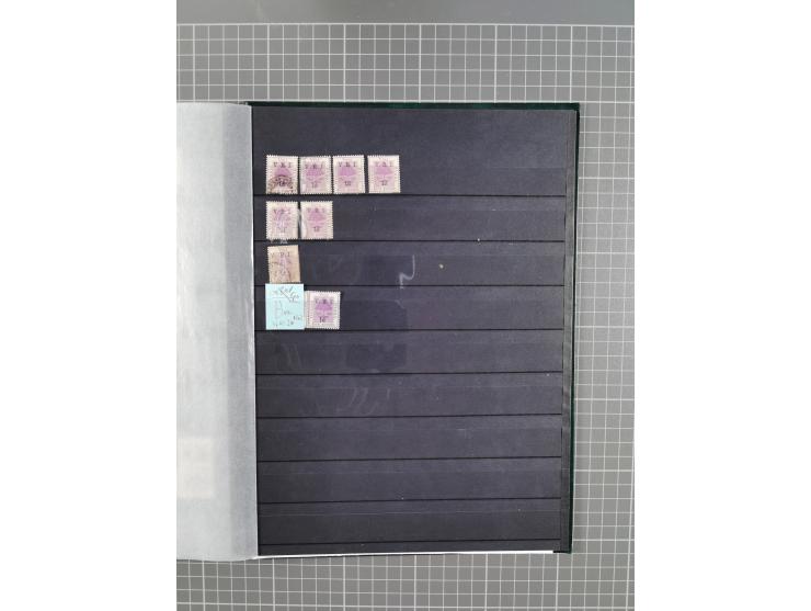 1868/1902 (ca.), large mint never hinged/unused and used balance collection with plenty of covers and postal stationery cards