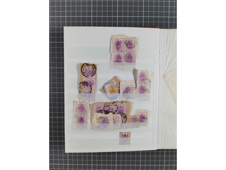 1868/1902 (ca.), large mint never hinged/unused and used balance collection with plenty of covers and postal stationery cards