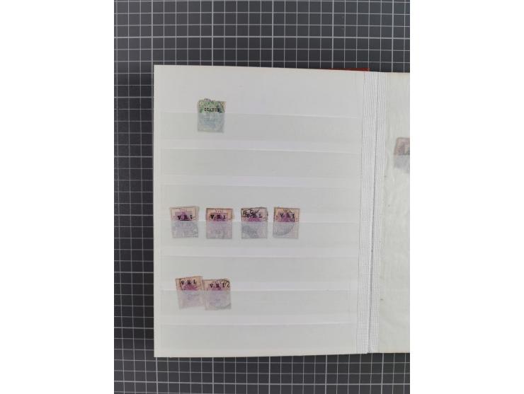 1868/1902 (ca.), large mint never hinged/unused and used balance collection with plenty of covers and postal stationery cards