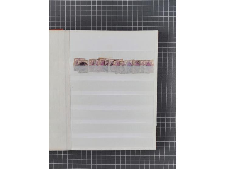 1868/1902 (ca.), large mint never hinged/unused and used balance collection with plenty of covers and postal stationery cards