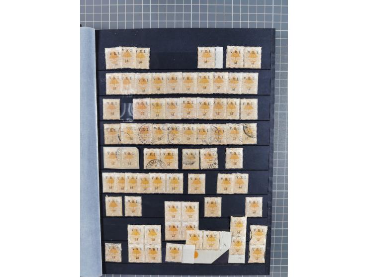 1868/1902 (ca.), large mint never hinged/unused and used balance collection with plenty of covers and postal stationery cards