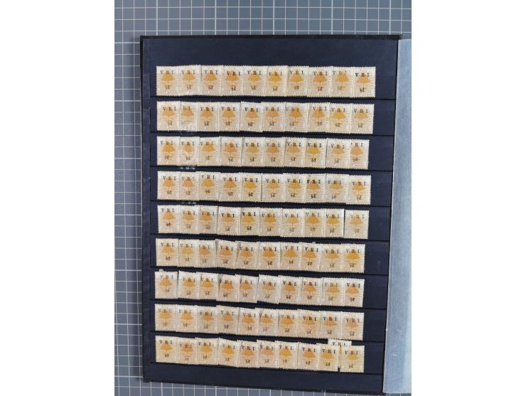 1868/1902 (ca.), large mint never hinged/unused and used balance collection with plenty of covers and postal stationery cards