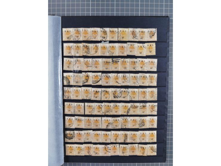 1868/1902 (ca.), large mint never hinged/unused and used balance collection with plenty of covers and postal stationery cards