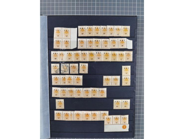 1868/1902 (ca.), large mint never hinged/unused and used balance collection with plenty of covers and postal stationery cards