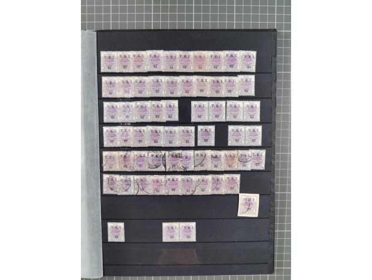 1868/1902 (ca.), large mint never hinged/unused and used balance collection with plenty of covers and postal stationery cards