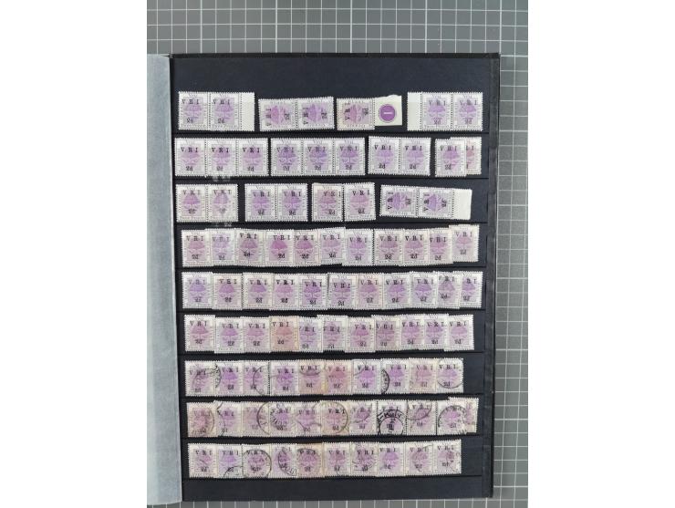 1868/1902 (ca.), large mint never hinged/unused and used balance collection with plenty of covers and postal stationery cards