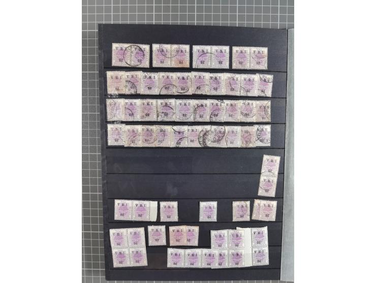 1868/1902 (ca.), large mint never hinged/unused and used balance collection with plenty of covers and postal stationery cards