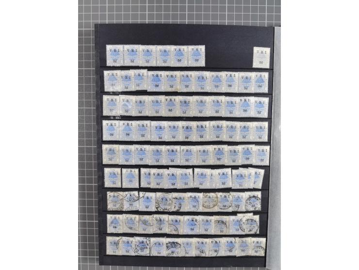 1868/1902 (ca.), large mint never hinged/unused and used balance collection with plenty of covers and postal stationery cards