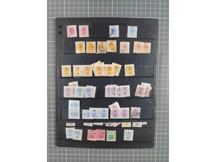 1868/1902 (ca.), large mint never hinged/unused and used balance collection with plenty of covers and postal stationery cards