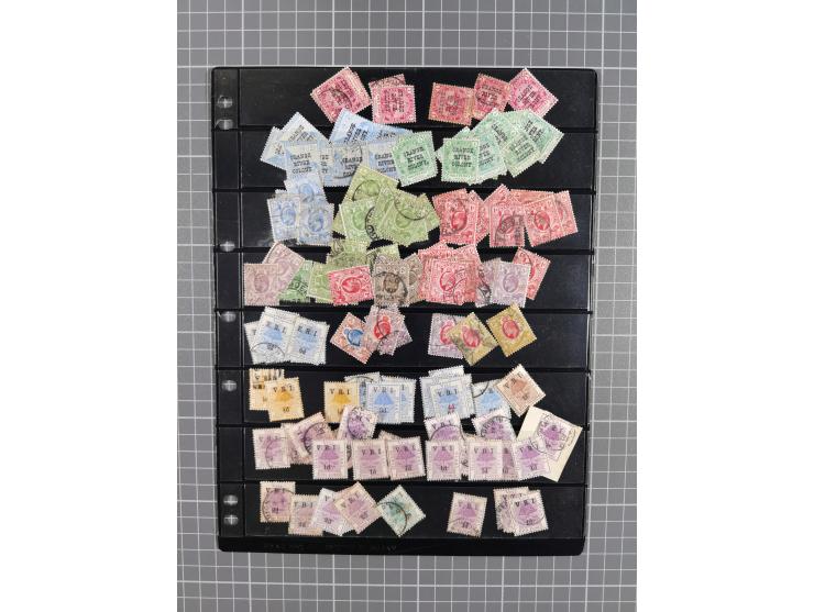 1868/1902 (ca.), large mint never hinged/unused and used balance collection with plenty of covers and postal stationery cards