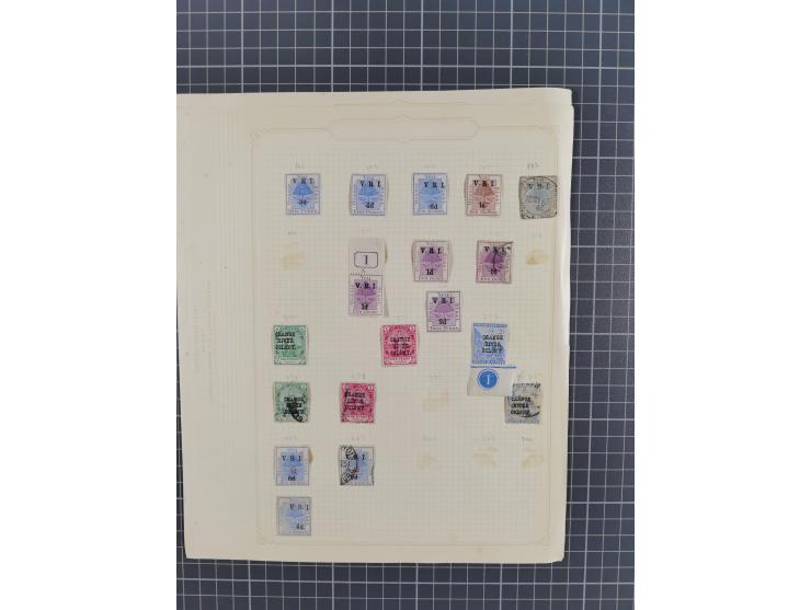1868/1902 (ca.), large mint never hinged/unused and used balance collection with plenty of covers and postal stationery cards