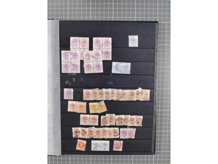 1868/1902 (ca.), large mint never hinged/unused and used balance collection with plenty of covers and postal stationery cards