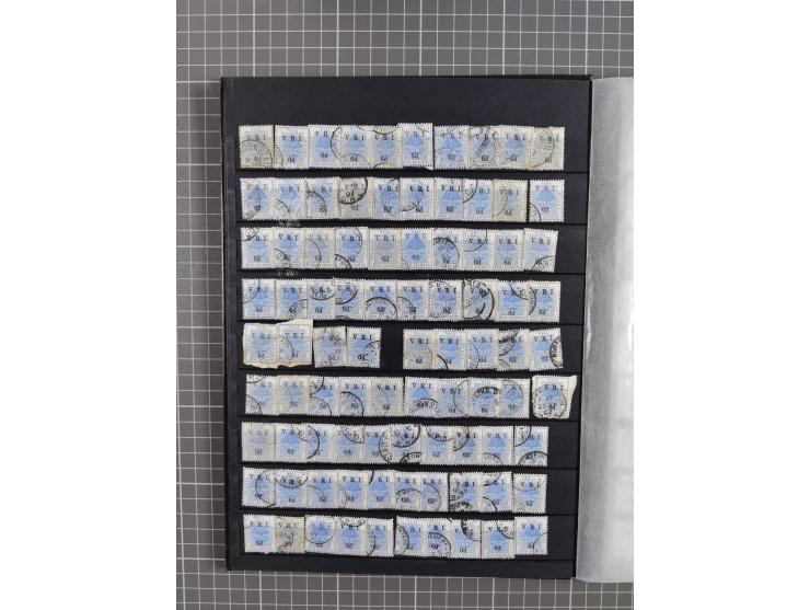 1868/1902 (ca.), large mint never hinged/unused and used balance collection with plenty of covers and postal stationery cards