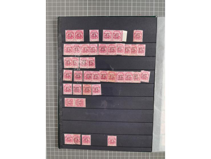 1868/1902 (ca.), large mint never hinged/unused and used balance collection with plenty of covers and postal stationery cards