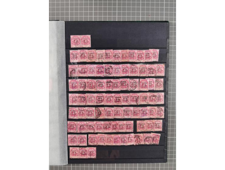 1868/1902 (ca.), large mint never hinged/unused and used balance collection with plenty of covers and postal stationery cards