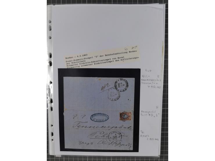 1862/1919 (ca.), Imperial Railway Stations, large collection with well over 300 covers and cards, fine selection of the vario