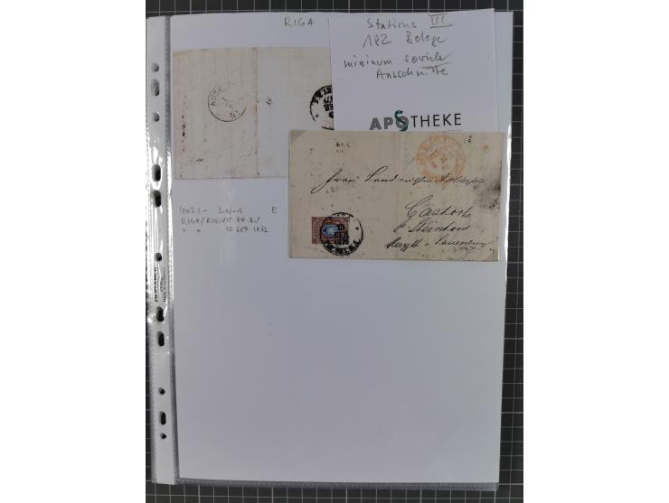 1862/1919 (ca.), Imperial Railway Stations, large collection with well over 300 covers and cards, fine selection of the vario