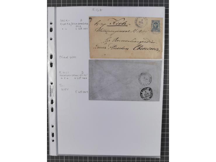 1862/1919 (ca.), Imperial Railway Stations, large collection with well over 300 covers and cards, fine selection of the vario