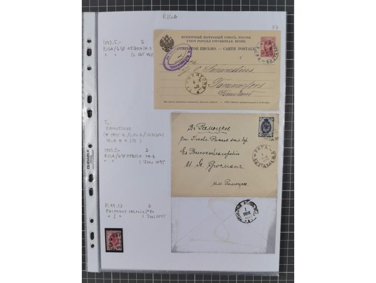 1862/1919 (ca.), Imperial Railway Stations, large collection with well over 300 covers and cards, fine selection of the vario