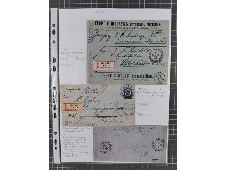 1862/1919 (ca.), Imperial Railway Stations, large collection with well over 300 covers and cards, fine selection of the vario