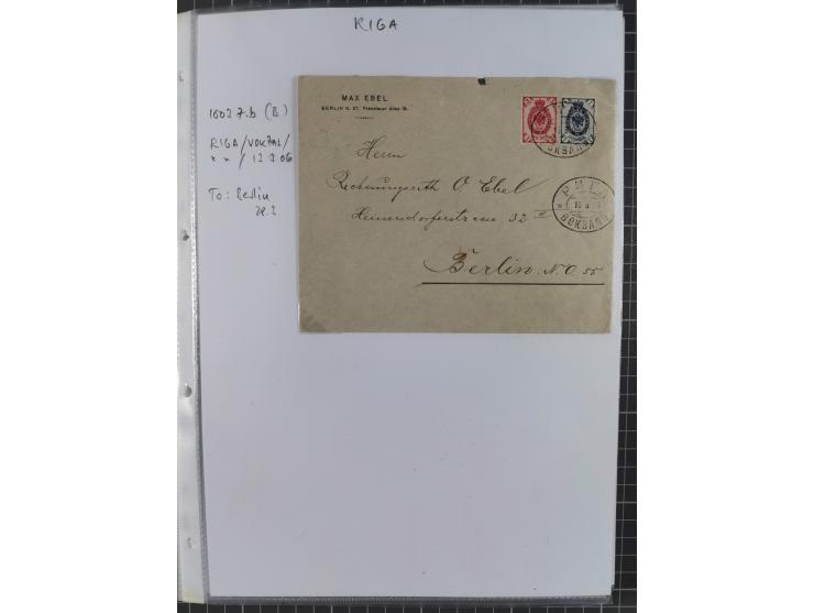 1862/1919 (ca.), Imperial Railway Stations, large collection with well over 300 covers and cards, fine selection of the vario