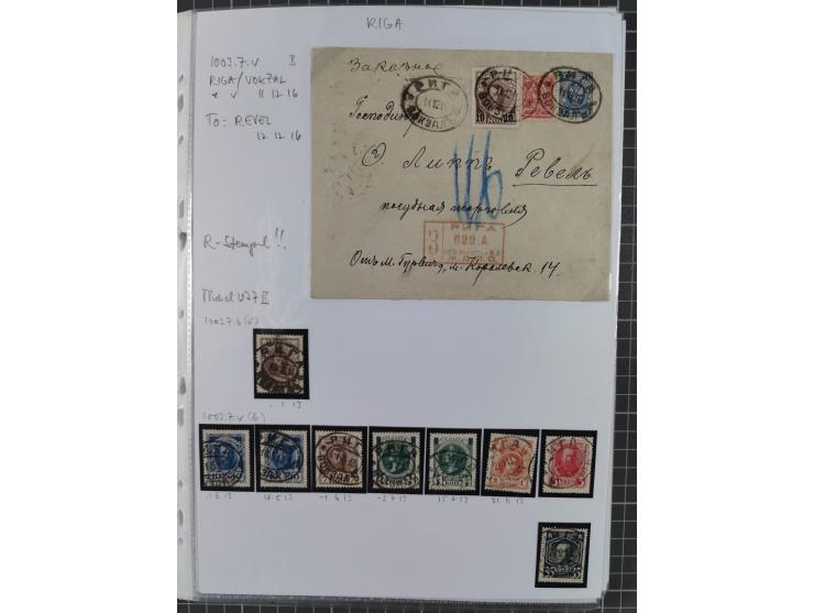 1862/1919 (ca.), Imperial Railway Stations, large collection with well over 300 covers and cards, fine selection of the vario