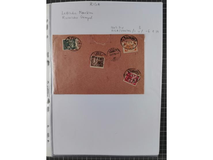 1862/1919 (ca.), Imperial Railway Stations, large collection with well over 300 covers and cards, fine selection of the vario