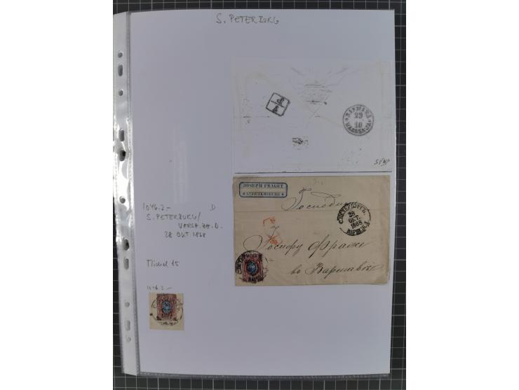 1862/1919 (ca.), Imperial Railway Stations, large collection with well over 300 covers and cards, fine selection of the vario