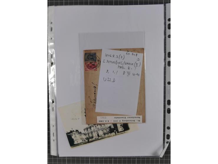 1862/1919 (ca.), Imperial Railway Stations, large collection with well over 300 covers and cards, fine selection of the vario