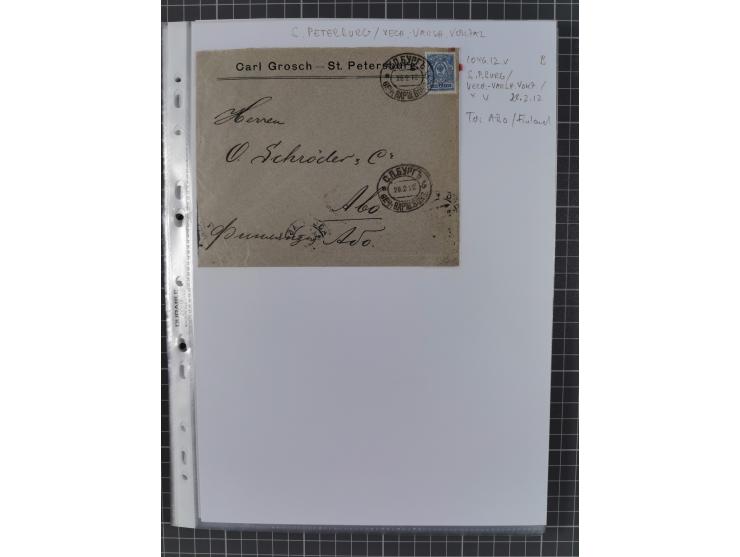 1862/1919 (ca.), Imperial Railway Stations, large collection with well over 300 covers and cards, fine selection of the vario