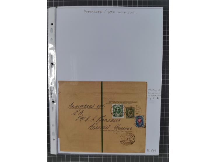 1862/1919 (ca.), Imperial Railway Stations, large collection with well over 300 covers and cards, fine selection of the vario