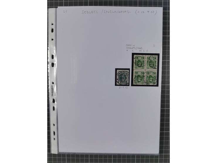 1862/1919 (ca.), Imperial Railway Stations, large collection with well over 300 covers and cards, fine selection of the vario