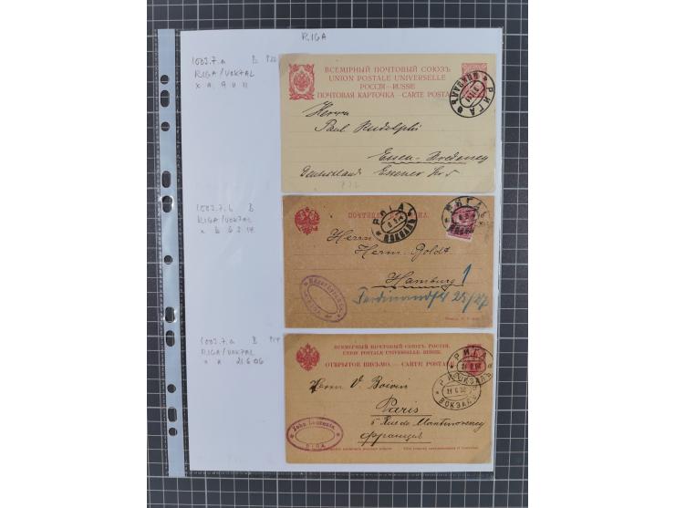 1862/1919 (ca.), Imperial Railway Stations, large collection with well over 300 covers and cards, fine selection of the vario