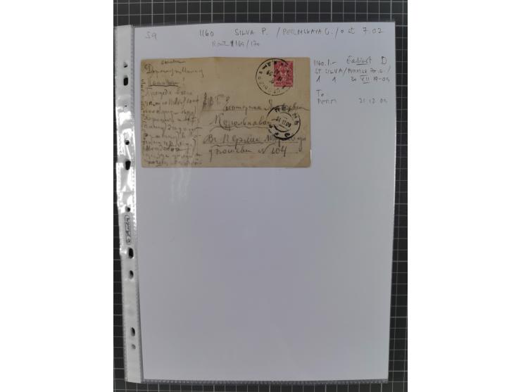 1862/1919 (ca.), Imperial Railway Stations, large collection with well over 300 covers and cards, fine selection of the vario