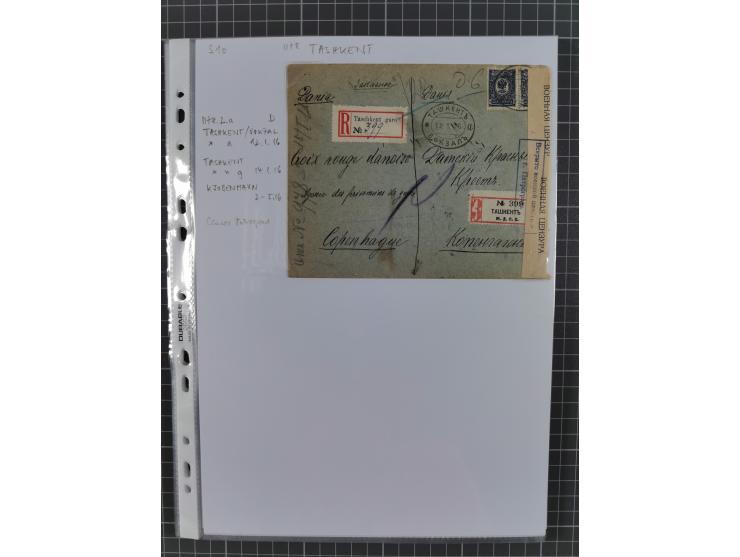 1862/1919 (ca.), Imperial Railway Stations, large collection with well over 300 covers and cards, fine selection of the vario