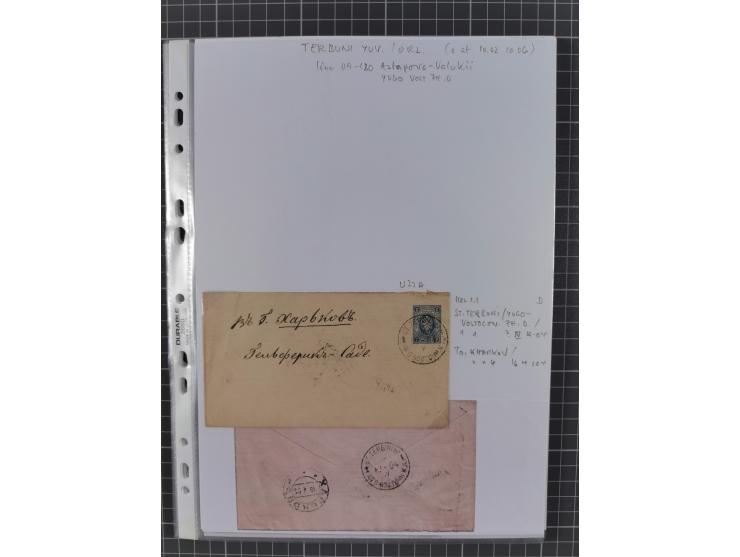 1862/1919 (ca.), Imperial Railway Stations, large collection with well over 300 covers and cards, fine selection of the vario