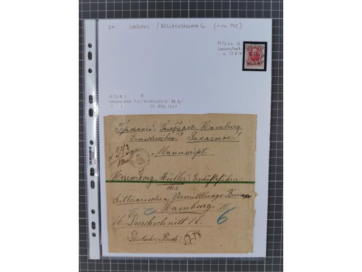 1862/1919 (ca.), Imperial Railway Stations, large collection with well over 300 covers and cards, fine selection of the vario