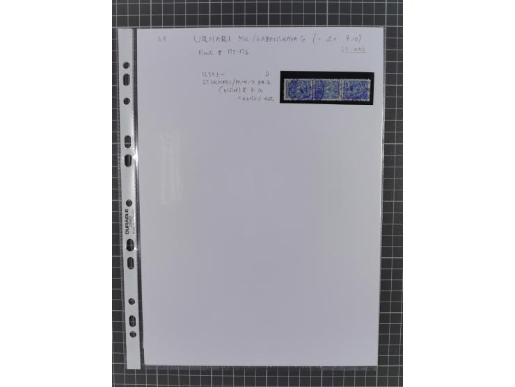 1862/1919 (ca.), Imperial Railway Stations, large collection with well over 300 covers and cards, fine selection of the vario