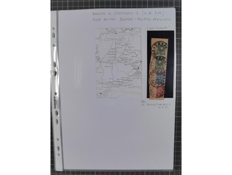 1862/1919 (ca.), Imperial Railway Stations, large collection with well over 300 covers and cards, fine selection of the vario