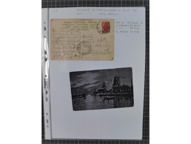 1862/1919 (ca.), Imperial Railway Stations, large collection with well over 300 covers and cards, fine selection of the vario