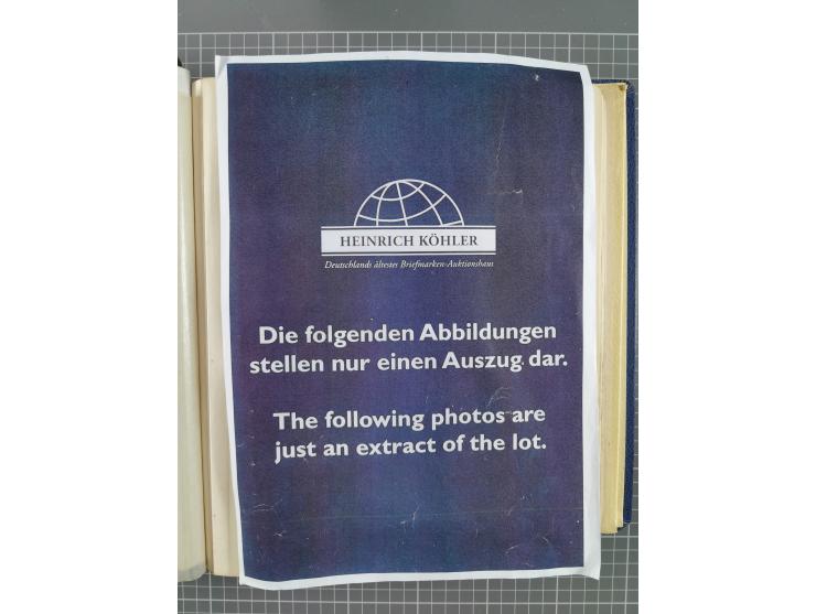 1860/1980 (ca.), mint never hinged/unused and used accumulation with covers, many duplicates and sets from the modern area, a