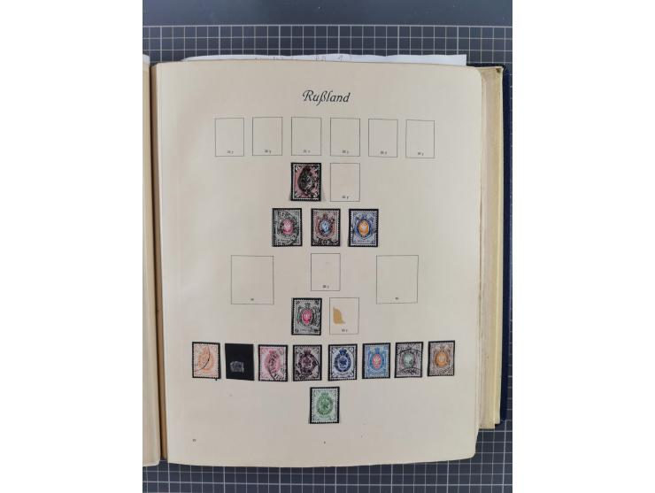 1860/1980 (ca.), mint never hinged/unused and used accumulation with covers, many duplicates and sets from the modern area, a