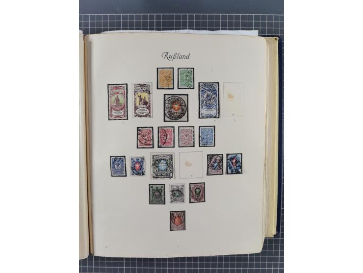 1860/1980 (ca.), mint never hinged/unused and used accumulation with covers, many duplicates and sets from the modern area, a