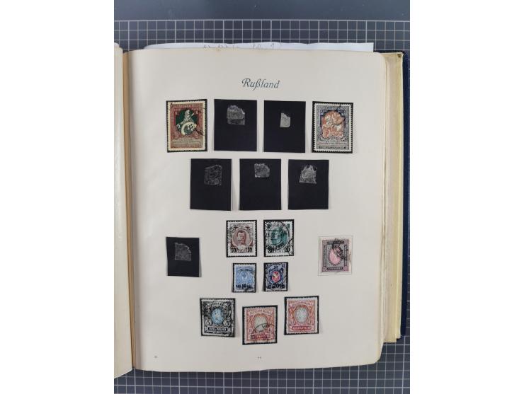 1860/1980 (ca.), mint never hinged/unused and used accumulation with covers, many duplicates and sets from the modern area, a