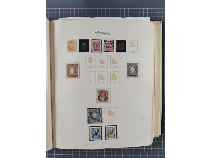 1860/1980 (ca.), mint never hinged/unused and used accumulation with covers, many duplicates and sets from the modern area, a