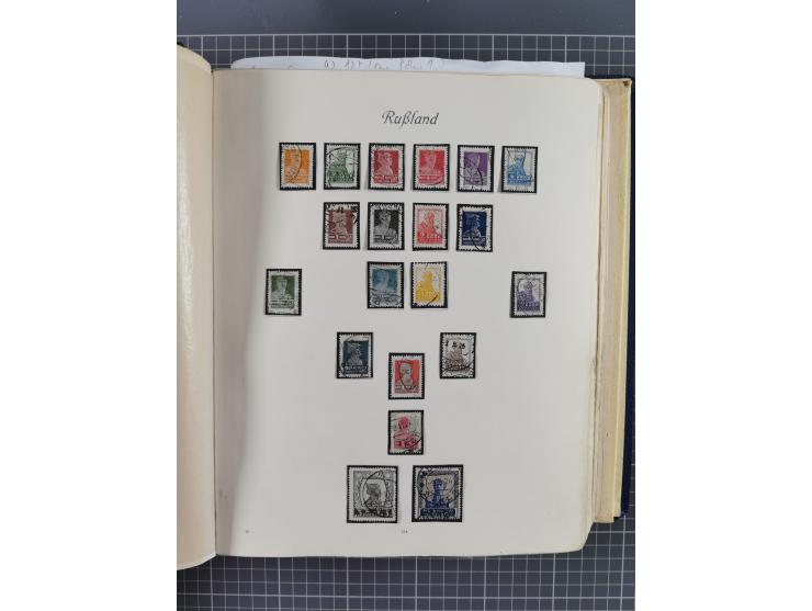 1860/1980 (ca.), mint never hinged/unused and used accumulation with covers, many duplicates and sets from the modern area, a